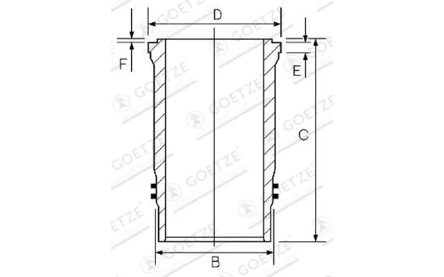 Goetze Engine 1548007000 135mm