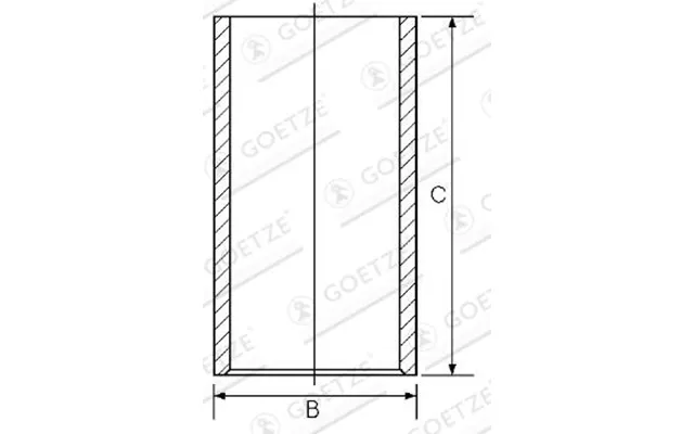 Goetze Engine Cylinderforing 1401092000 For Rover