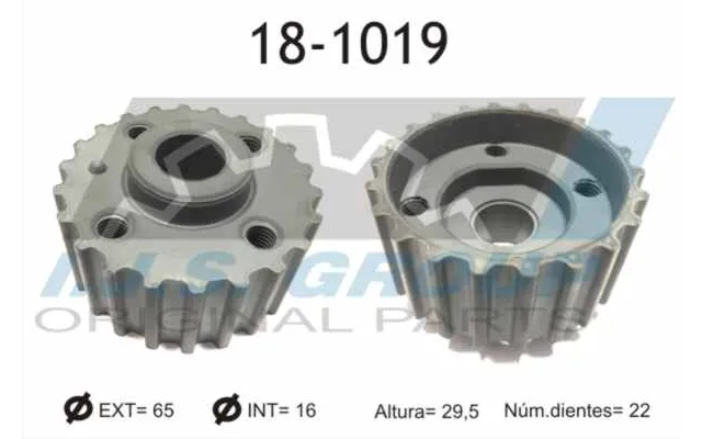 Ijs Group Tandhjul - Krumtapaksel 181019 For Vag