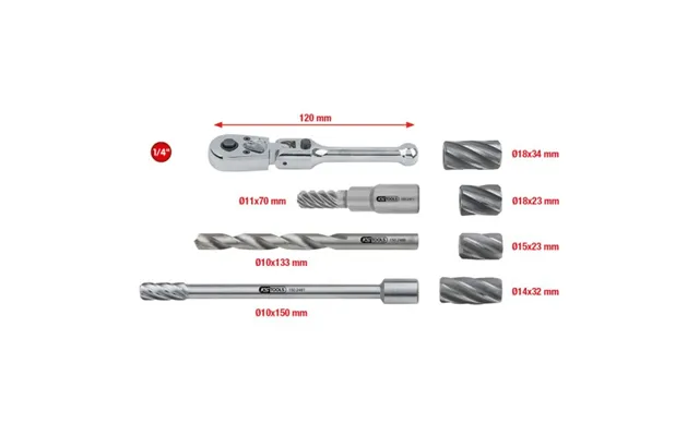 Ks Tools Rivalsæt - Abs-sensorholder 1502410
