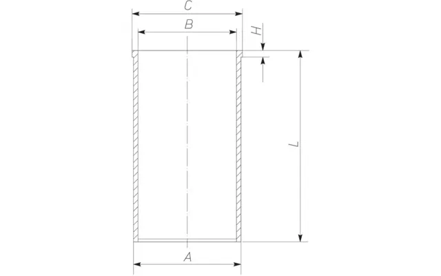 Mahle Cylinderforing 001wv0100 For Mercedes-benz