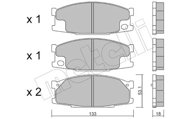 Metelli 2209090 For Mitsubishi