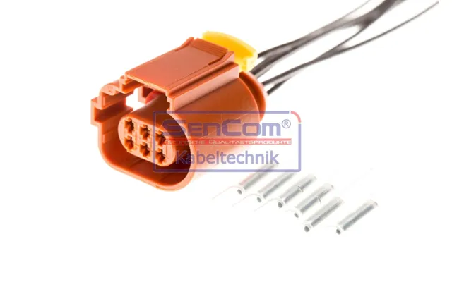 Sencom Kabelrep.sæt - Rotationsspjæld-indst.element Indsugningsrør 10120 For Ford Fiat Vw Vag Citroën Df-psa Citroën Peu