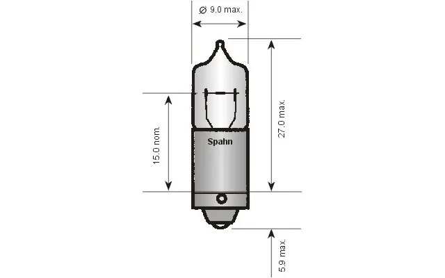 Spahn Glühlampen Pære 90131