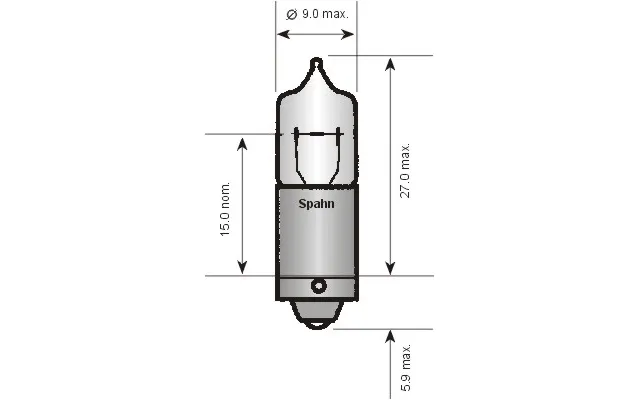 Spahn Glühlampen Pære 90131