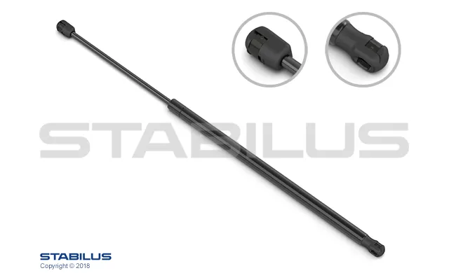 Stabilus Gasfjeder - Seng Hævetag Set876680 For Vw