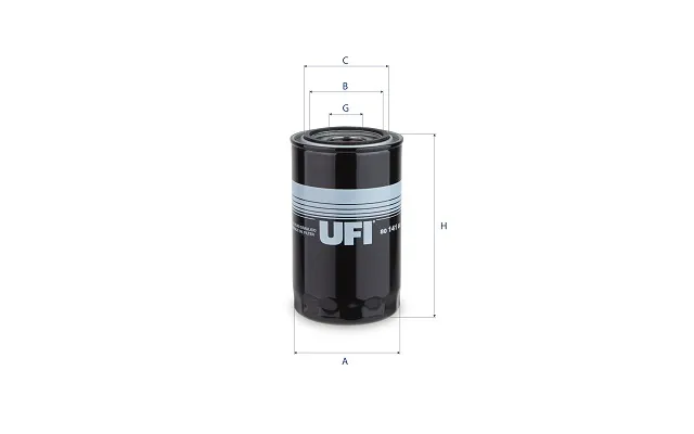 Ufi Filter - Arbejdshydraulik 8014100 For Steyr