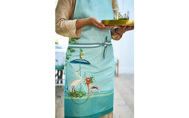 Apron Jolie Heron Big Blue 85x88cm product image