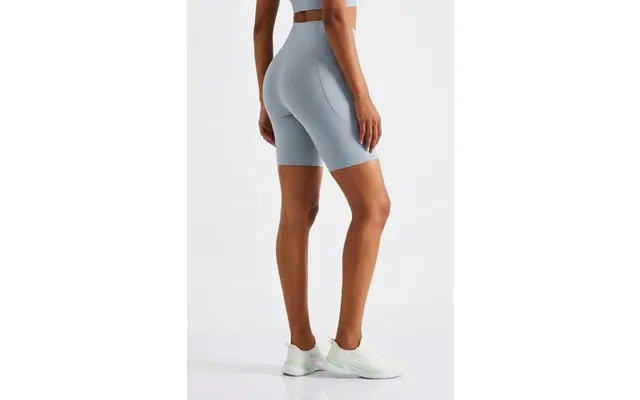 Lea Shorts Med Lommer Grey - Small Grey
