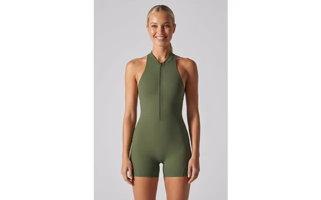 Sophia Sports Jumpsuit - Moss