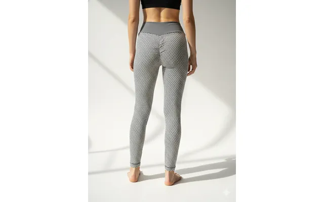 V-shaped Scrunch Leggings Grey - Small Grey