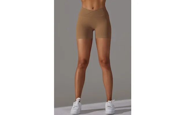 Zencurve Scrunch Shorts - Coffee