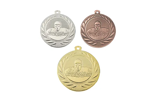 50 Mm Medalje Di5000h Svømmemedalje