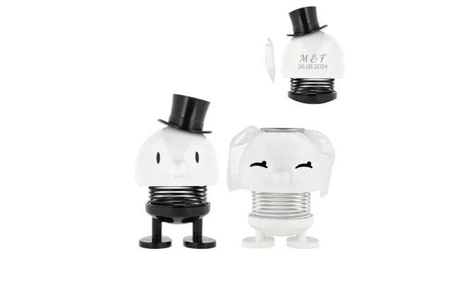 Bride & Groom Hoptimist I Hvid
