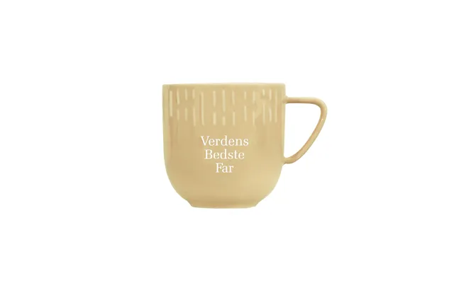 Krus Med Navn - Mustard Porcelæn
