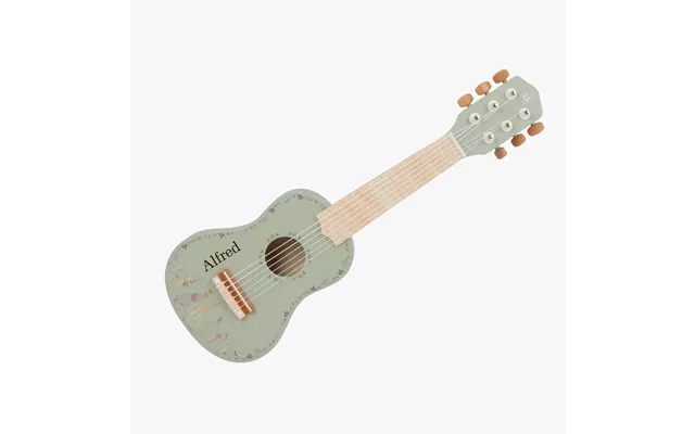 Legetøjsguitar Grøn Safari Friends Little Dutch