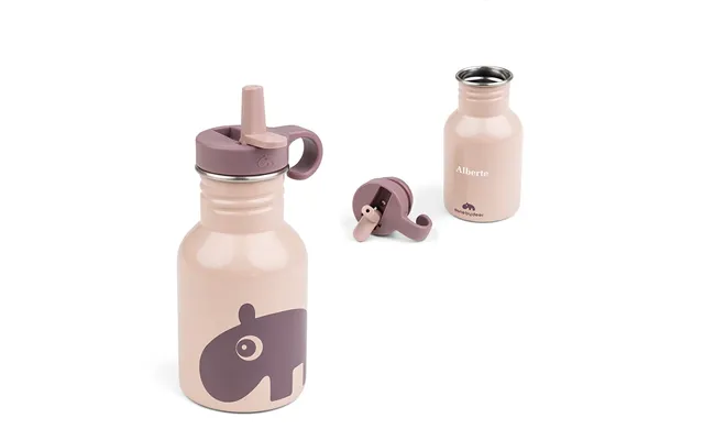 Ozzo Drikkedunk Med Navn - Rustfrit Stål