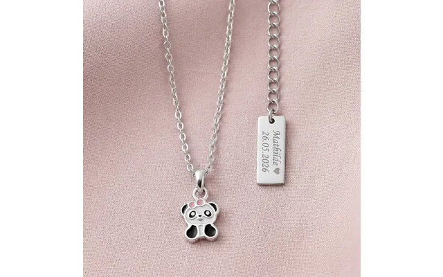 Panda Børnehalskæde Sølv Noa Kids Jewellery