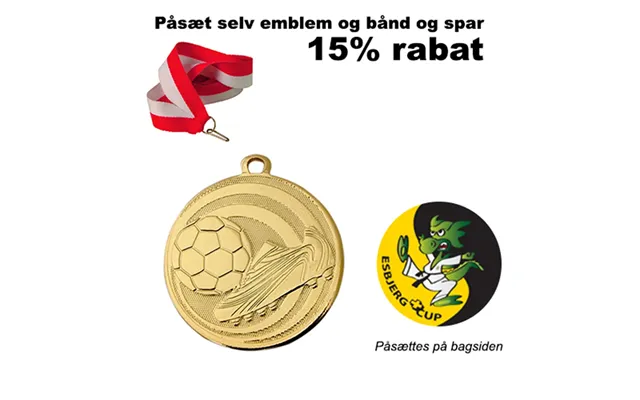 Saml-selv Medaljepakke Med 100 Medaljer -me090 - 45mm 15% Pr