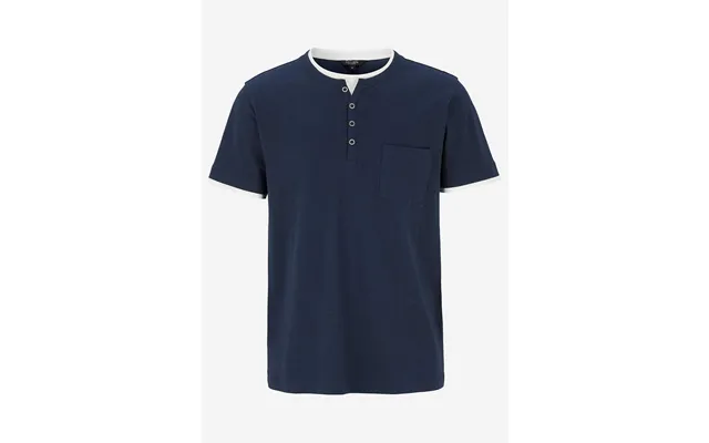 T-shirt Med Knapstolpe