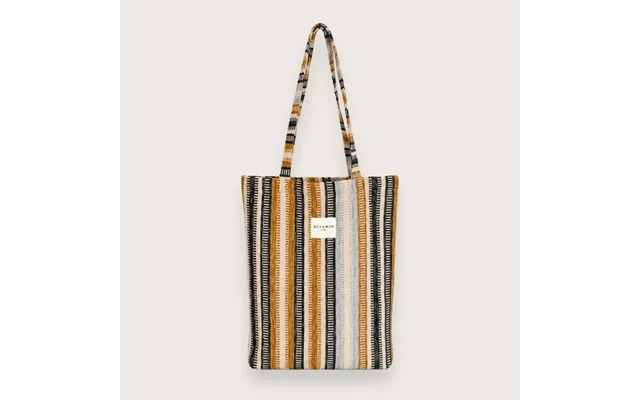 Lavigny - Lille Tote Bag Med Stribet Mønster