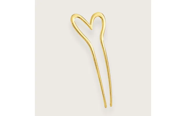 Lia French Pin - U-formet Hårnål I Hjertedesign