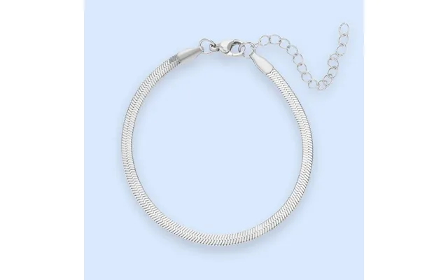 Zoé Flat Snake Chain Armbånd - 3mm