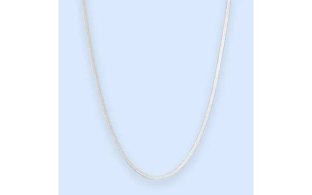 Zoé Flat Snake Chain Halskæde - 2mm