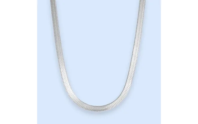 Zoé Flat Snake Chain Halskæde - 4mm