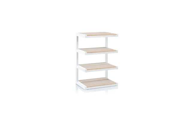 Norstone Esse Hifi Møbel Hvid-eg