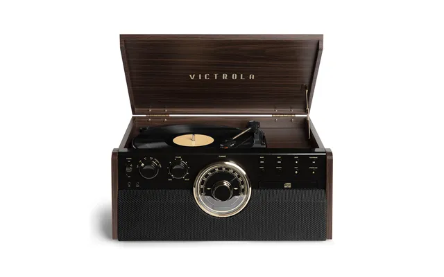 Victrola Empire 6-i-1 Musik System Espresso