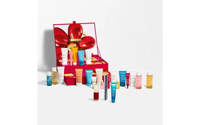 Clarins - 24-dages Adventskalender Hudpleje Og Makeup