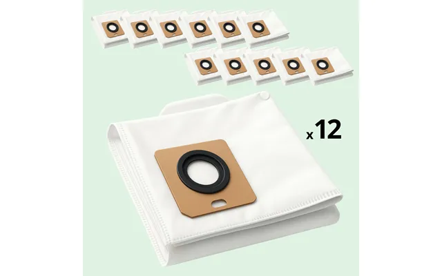 Støvfilterposer Til Cleanfriend 360 Max - 12 Stk.
