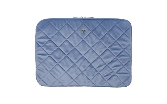 Dark Velvet Quilted Mac Cover Country Blue