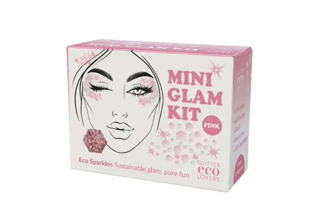 Glitter Eco Lovers Pink Mini Glam Kit