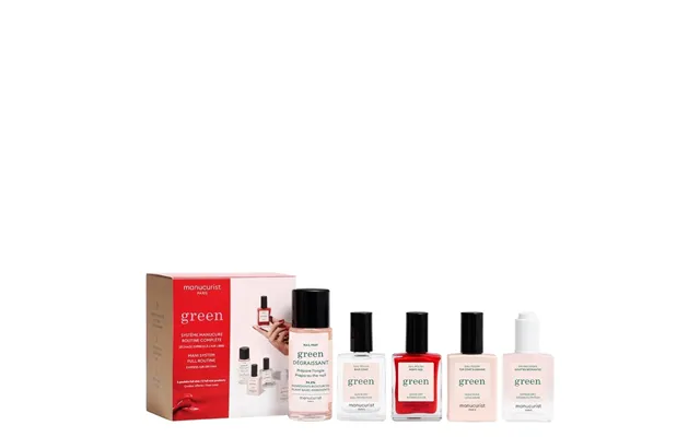 Manucurist Green Discovery Kit & Poppy Red