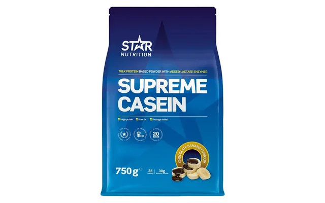 Star Nutrition Supreme Casein Chocolate Banana 750g