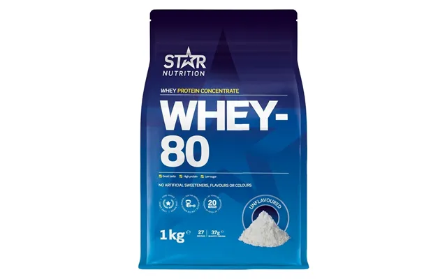 Star Nutrition Whey-80 Naturell 1000g