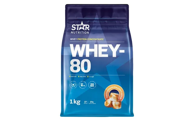 Star Nutrition Whey-80 Toasted Marshmallow 1000g