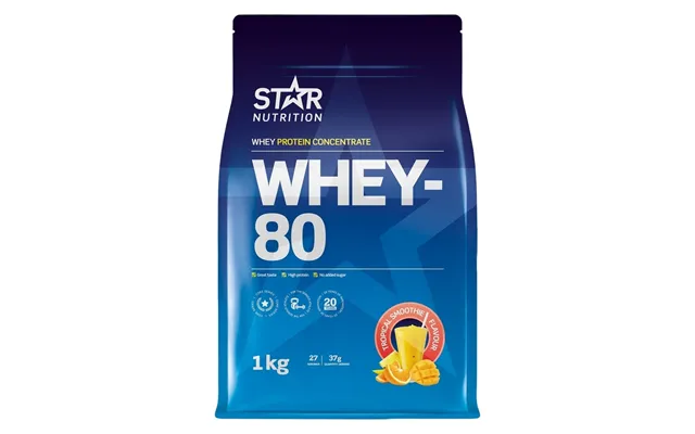 Star Nutrition Whey-80 Tropical Smoothie 1000g