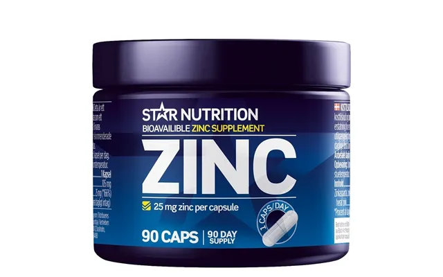 Star Nutrition Zinc 25mg 90 Stk