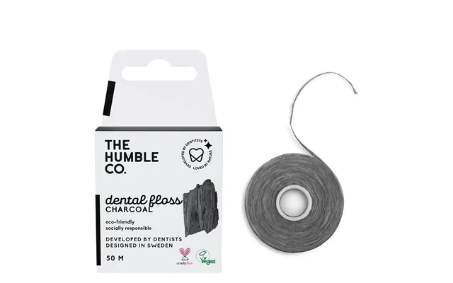 The Humble Co Dental Floss Charcoal 50 M