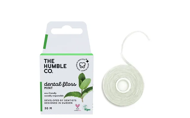 The Humble Co Dental Floss Fresh Mint 50 M