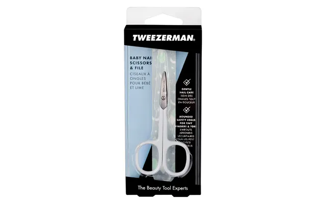 Tweezerman Baby Nail Scissor With Bear File