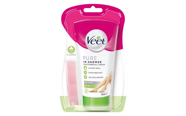 Veet Pure In-shower Hair Removal Cream 150 Ml