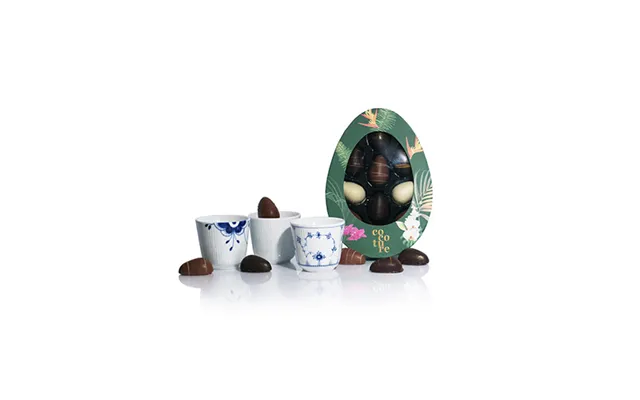 3 Stk. Royal Copenhagen Kopper & Grøn Big Easter Æske - 360g