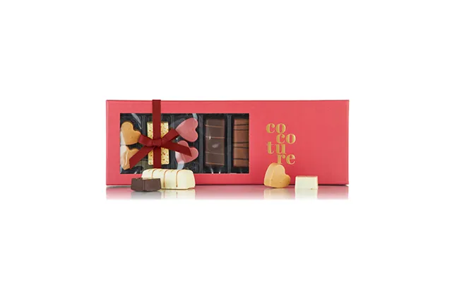 Chokoladeæske Cocoture I Rød - 225g