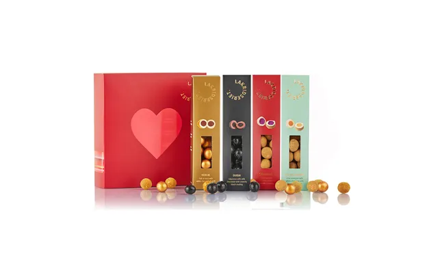 Lakrids Gaveæske M Berlin, Rio, Stavanger & Dubai Lakridseriet - 680g
