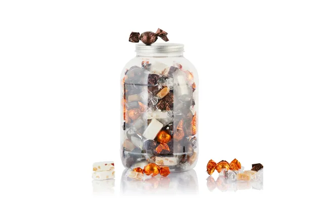Mix Af Fyldte Chokoladekugler, Fransk Nougat & Karamel - 1700g