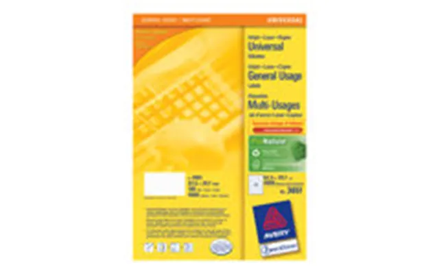 Avery Papir Ansi A Letter 216 X 279 Mm 200ark